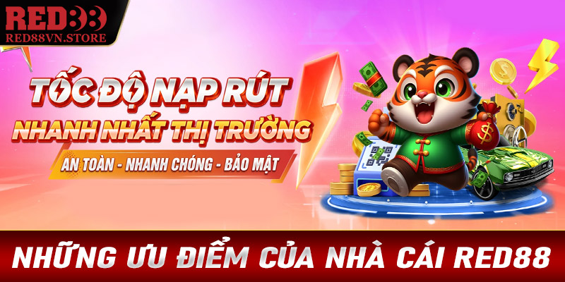 Những ưu điểm của nhà cái Red88