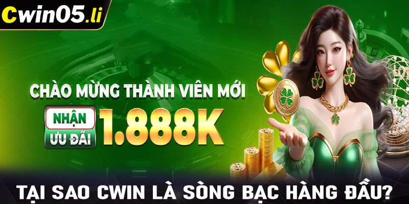 Tại sao CWIN được xem là sòng bạc trực tuyến hàng đầu?